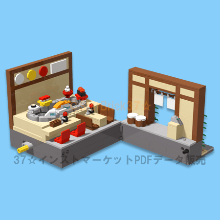 レゴ(LEGO)回転寿司の作り方