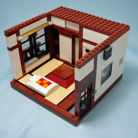レゴ(LEGO)和風作品の4畳半部屋その2