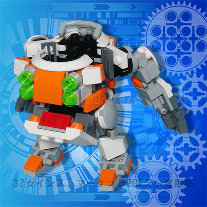 レゴ(LEGO)フィグ乗りロボットMOC作品