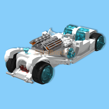 レゴ(LEGO)かっこいいオリジナルの車作り方