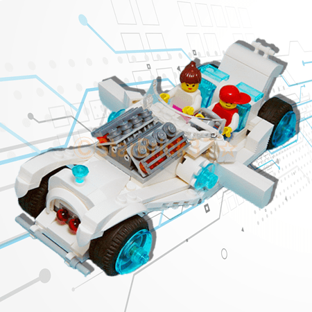レゴ(LEGO)かっこいいオリジナル車の作品