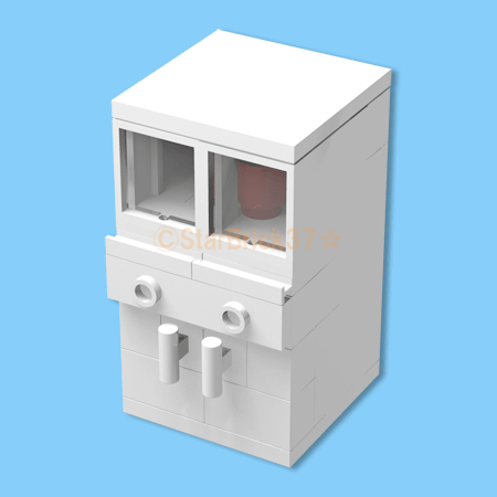 レゴ(LEGO)ブロック食器棚